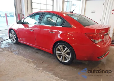 2014 Chevrolet Cruze Ltz из США, поврежденный, VIN 1G1PG5SB9E7157944